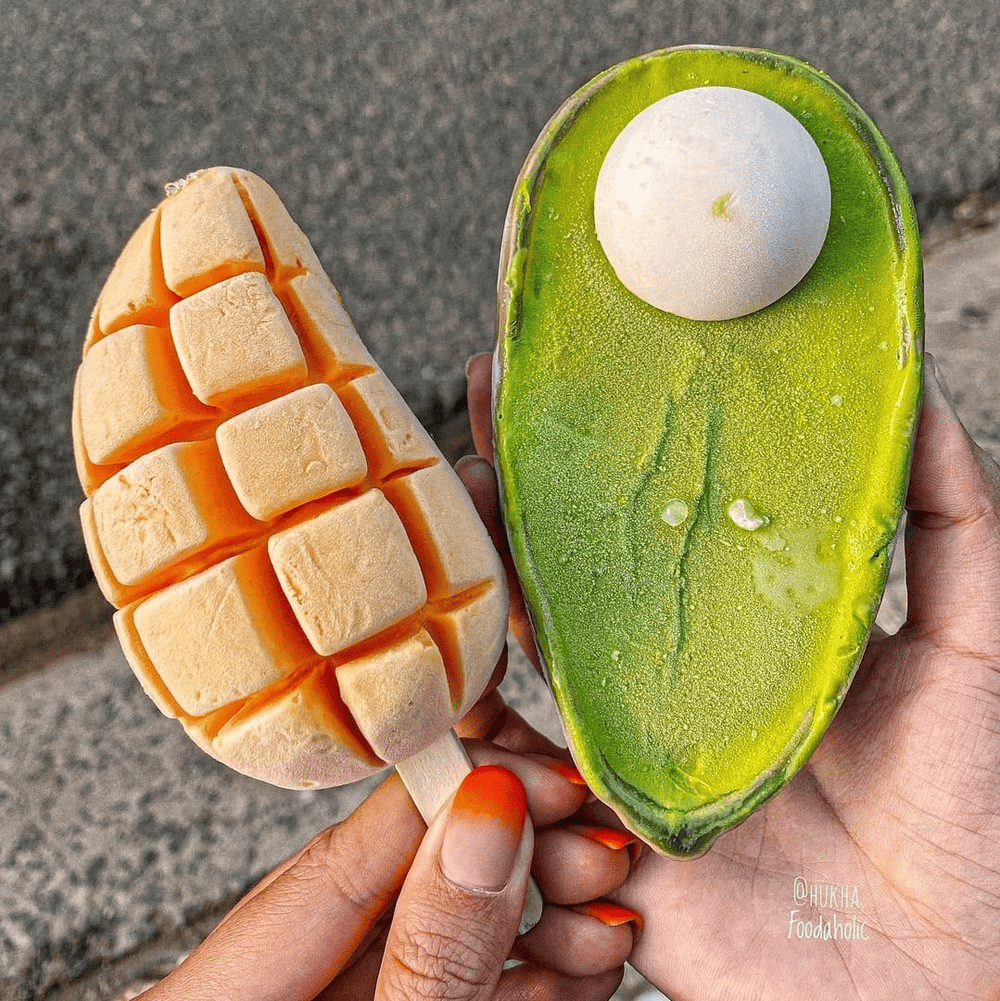 Chất kem tươi tự nhi&ecirc;n mềm, xốp, đậm vị  - Nguồn ảnh: Fanpage Dalato - Tiệm kem thủ c&ocirc;ng